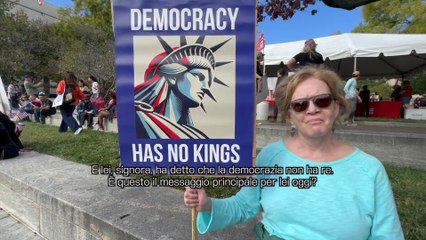 "No Kings", manifestazioni contro Trump negli Stati Uniti