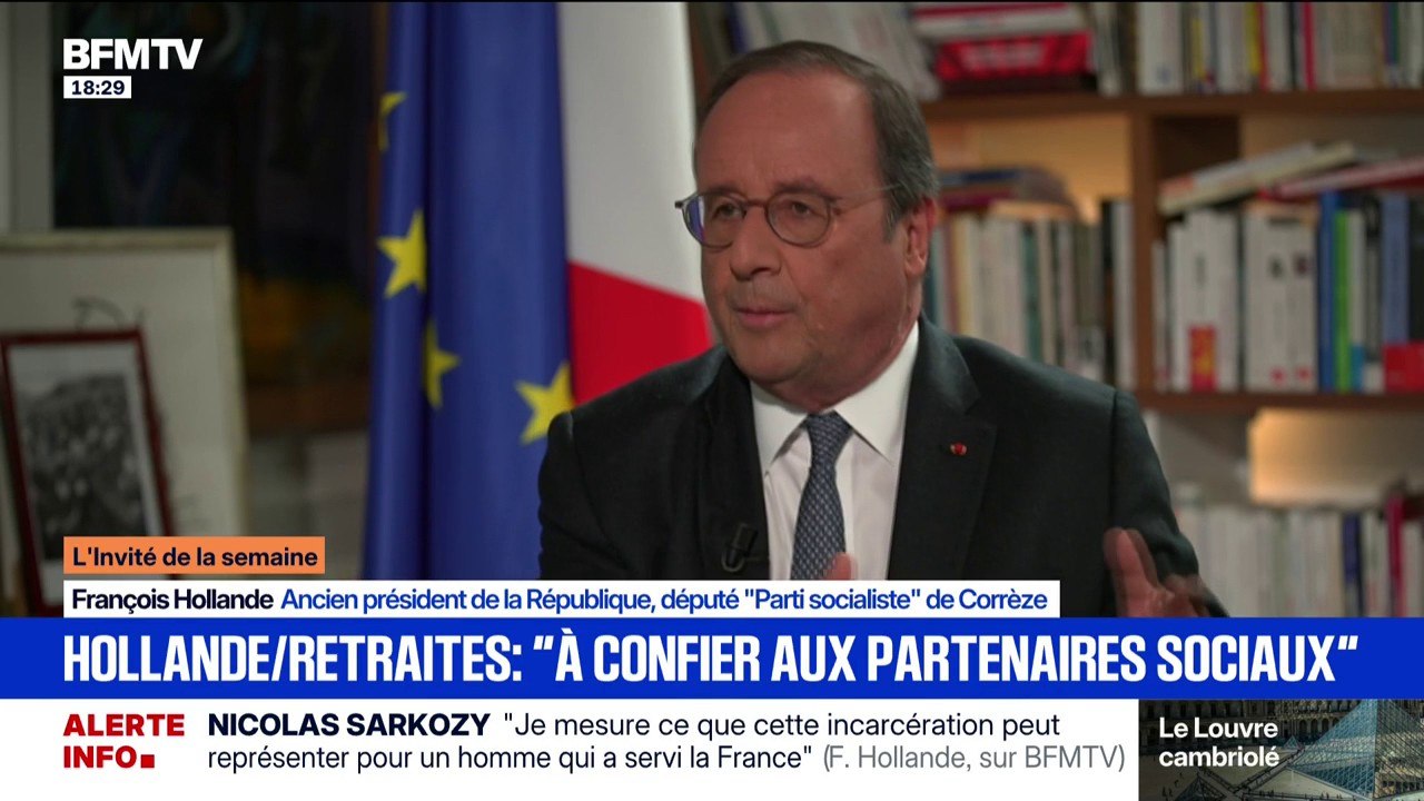 Note dégradée de la France: pour François Hollande, ancien président de la République, les agences sanctionnent "une politique, celle menée par Emmanuel Macron"
