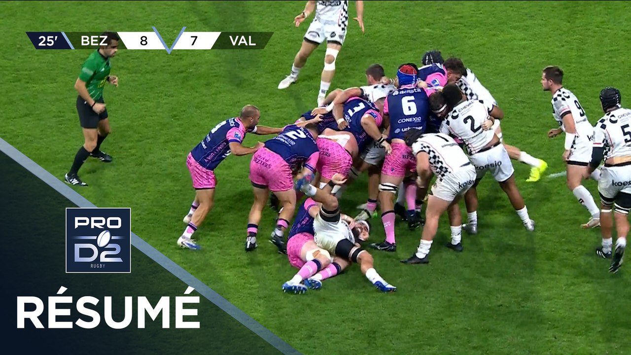 PRO D2 Saison 2025-2026 J07 - Résumé AS Béziers Hérault - Valence Romans