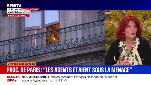 Vol au Louvre: la procureure de Paris, Laure Beccuau, détaille les bijoux qui ont été volés