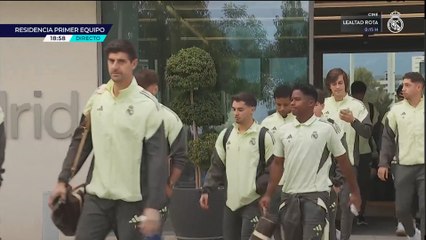 El Madrid pone rumbo a Getafe