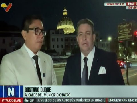 Alcalde de Chacao Gustavo Duque: Si algo nos une es que queremos la Paz para Venezuela