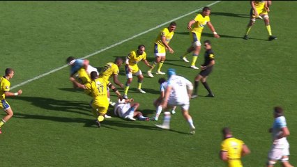 TOP 14 - Essai de Esteban CAPILLA 2 (AB) - Aviron Bayonnais - ASM Clermont