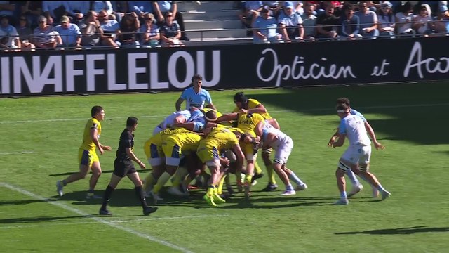 TOP 14 - Essai de Folau FAINGA'A (ASM) - Aviron Bayonnais - ASM Clermont