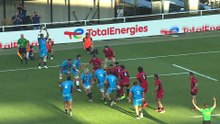 TOP 14 - Essai de Jordan UELESE (MHR) - Montpellier Hérault Rugby - LOU Rugby