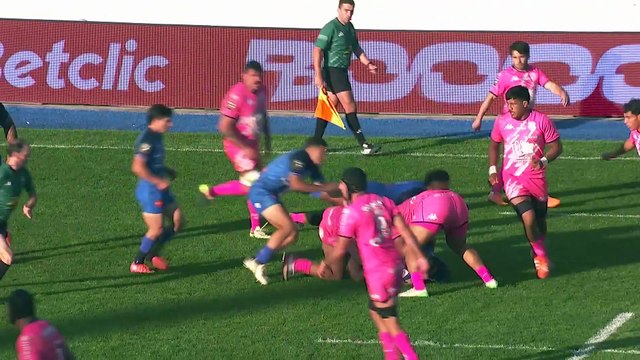 TOP 14 - Essai de Noah NENE (SFP) - Castres Olympique - Stade Français Paris