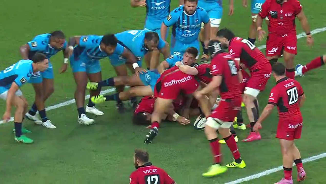 TOP 14 - Essai de Monty IOANE (LOU) - Montpellier Hérault Rugby - LOU Rugby