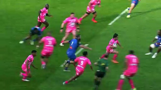 TOP 14 - Essai de Thibaut MOTASSI (SFP) - Castres Olympique - Stade Français Paris