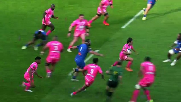 TOP 14 - Essai de Thibaut MOTASSI (SFP) - Castres Olympique - Stade Français Paris