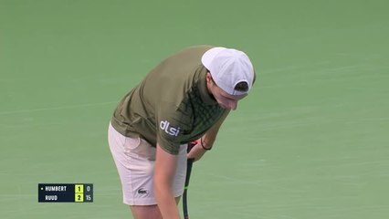 Stockholm - Humbert n'a vraiment rien pu faire contre Ruud