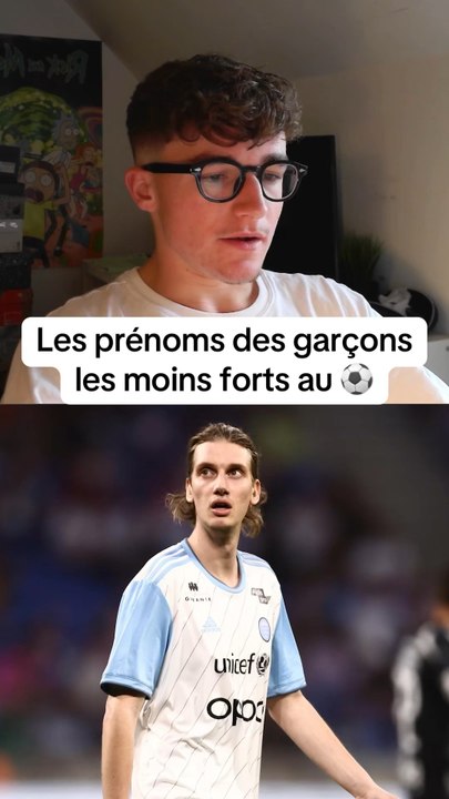 Les prénoms des garçonsles moins forts au ⚽️ #foot #football #prenom #prénom #prénoms