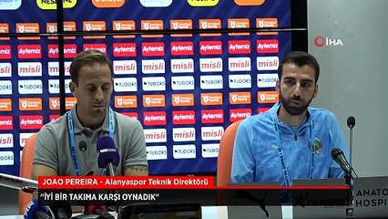 Joao Pereira'dan galibiyet sözleri: İyi bir takıma karşı oynadık
