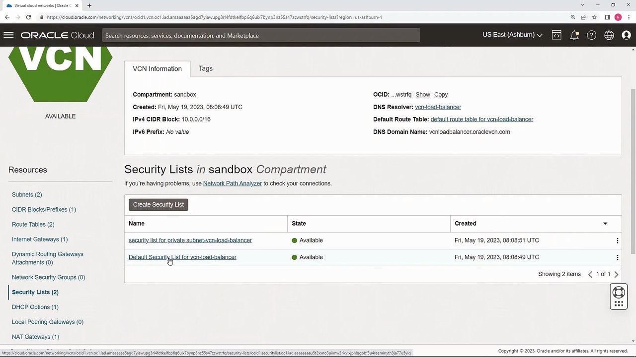 16. Demo Load Balancing - Oracle Cloud Infrastructure Foundations
