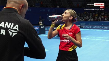 Le replay de Roumanie - Allemagne - Tennis de table - Championnat d'Europe