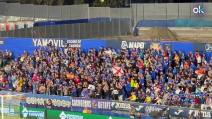 Movistar acaba con la censura en el Getafe-Real Madrid entre cánticos de "¡Tebas vete ya!" por Miami