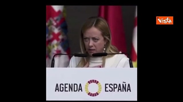 Trump rilancia su Truth il celebre intervento di Meloni: Sono una madre, sono cristiana