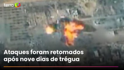 Israel volta a bombardear Gaza e acusa Hamas de violar cessar-fogo