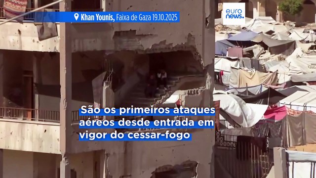 Israel diz que irá regressar ao cessar-fogo em Gaza após ataques no sul do território