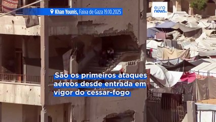 Israel diz que irá regressar ao cessar-fogo em Gaza após ataques no sul do território