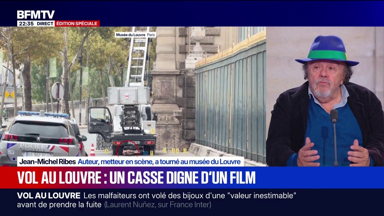 Cambriolage au Louvre: "Il y a un côté Arsène Lupin qui va arriver" avec cette histoire, déclare Jean-Michel Ribes, metteur en scène