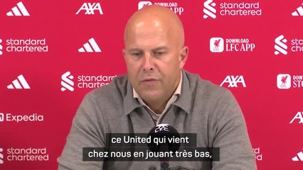 Liverpool - Slot : "Être mené 1-0 aussi tôt par ce Manchester United est la dernière chose que vous voulez..."