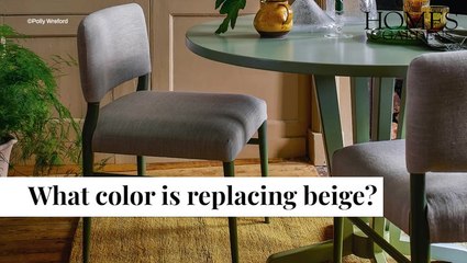 Is Beige Out? The Trending Color Taking Over Interiors