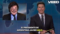 En Saturday Night Live se burlaron de Javier Milei: lo compararon con un personaje de comedia