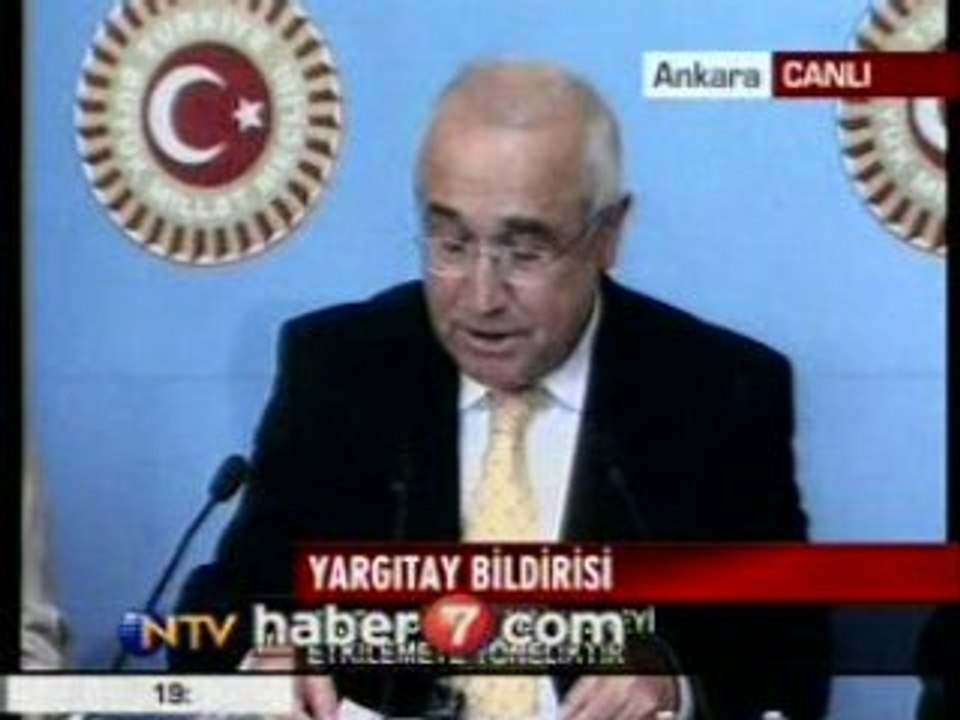 Cemil Çiçek Yargıtay'a sert cevap verdi