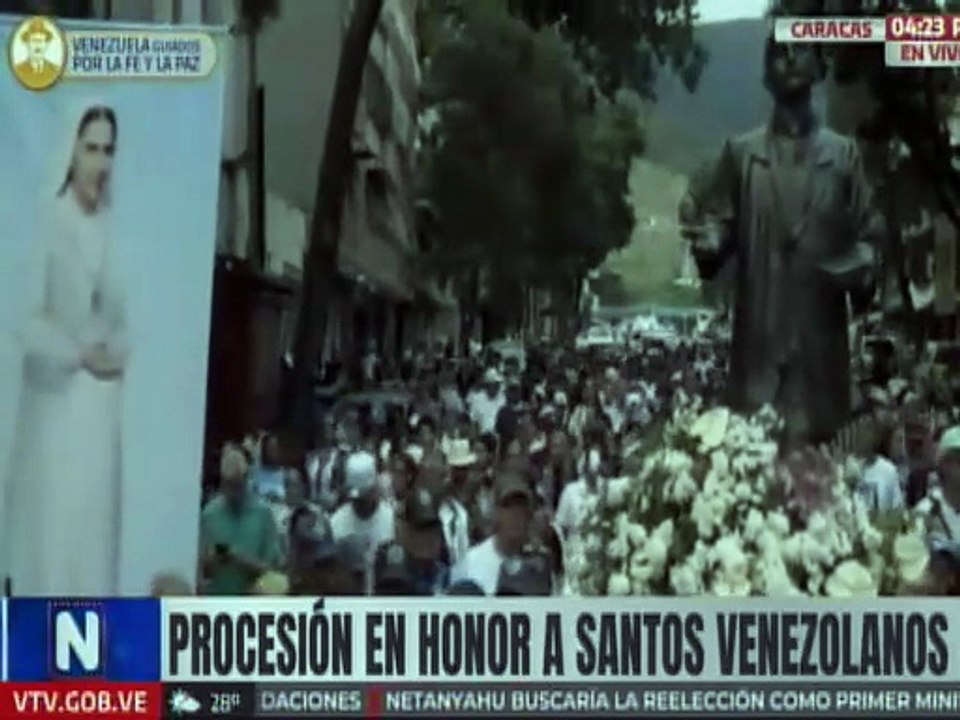 Devotos hacen llamado a la unión entre venezolanos para garantizar la Paz