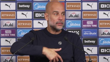 Guardiola looking for champions league qualification as city move top of the table
