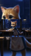 Cat Chef's Secret Recipe Shocks the Town