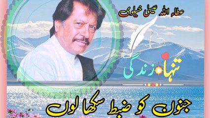 Junoon Ko Zabt Sikhalaon 💔 | Attaullah Esa Khailvi | Saraiki Sad Song 2025