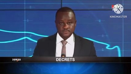 Décret du président de la transition général Mamadi Doumbouya