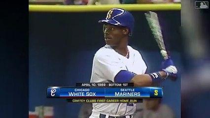 Ken Griffey Jr. launches his first career Major League homerun (4/10/89)