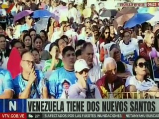 Pueblo de Isnotú agradece a la iglesia católica por canonizar a nuestros dos primeros Santos
