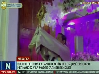 Aragua | Vigilia y alabanzas de devotos de Maracay en honor a nuestro Santos venezolanos