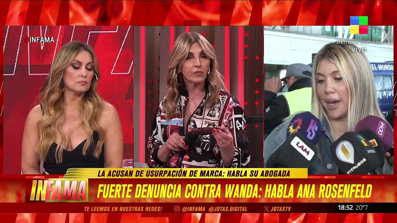 Qué dijo Ana Rosenfeld sobre la denuncia contra Wanda Nara