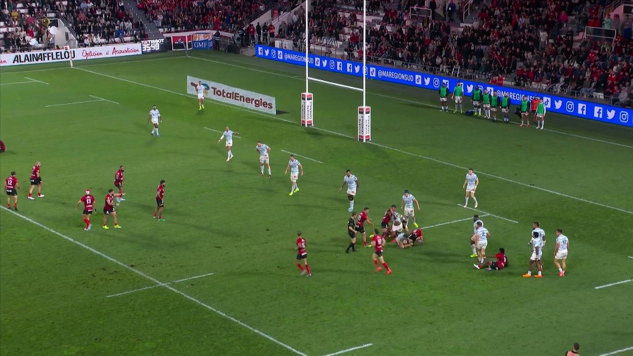 TOP 14 - Essai de Gael DREAN (RCT) - RC Toulon - Racing 92