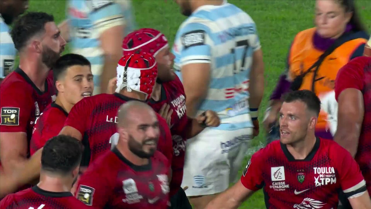 TOP 14 - Essai de Zach MERCER (RCT) - RC Toulon - Racing 92