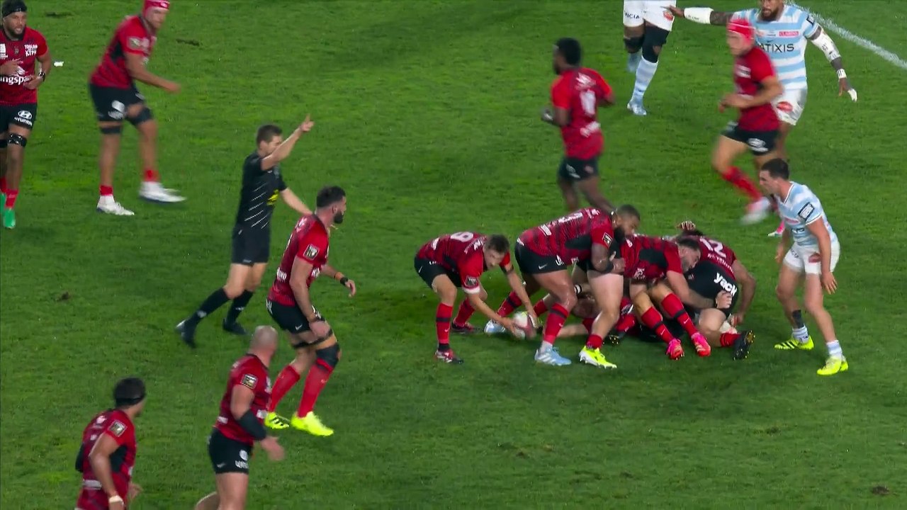 TOP 14 - Essai de Juan Ignacio BREX (RCT) - RC Toulon - Racing 92