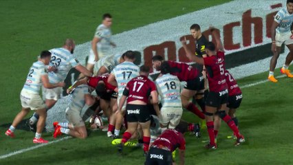TOP 14 - Essai de Brian ALAINU'UESE (RCT) - RC Toulon - Racing 92