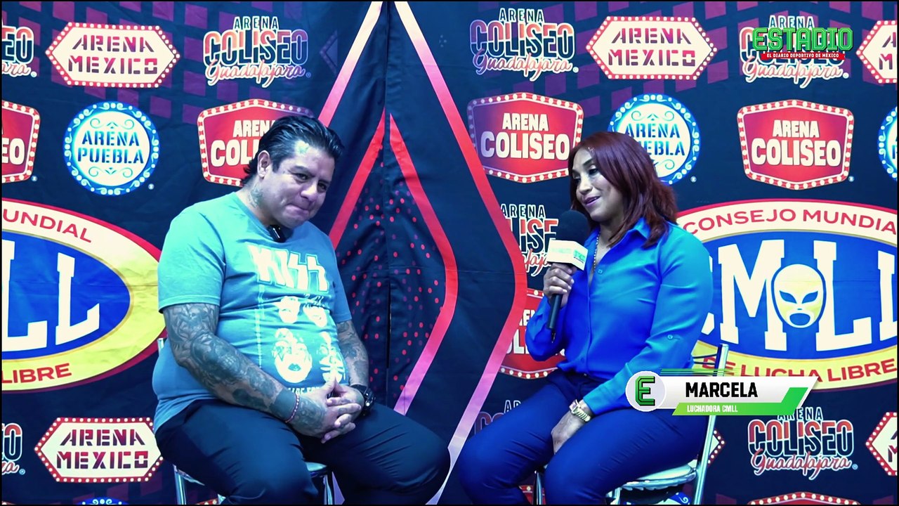 Marcela vuelve al CMLL tras lesión y cumple su sueño: luchar al lado de su hija