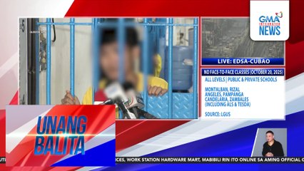 2 lalaki, arestado sa pagnanakaw ng motorsiklo sa Brgy. Old Balara | Unang Balita