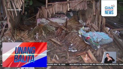 5 magkakaanak kabilang ang isang sanggol, patay matapos mabagsakan ng puno ang kanilang bahay; isa, nakaligtas | Unang Balita