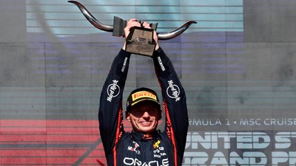 Max Verstappen reacciona tras su victoria en el GP de Austin en su camino al campeonato: "Me estoy divirtiendo"