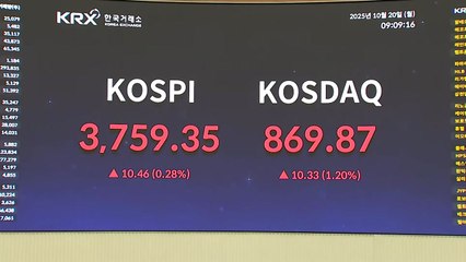 3,800 턱밑까지 오른 코스피...오늘도 새역사 쓸까 / YTN