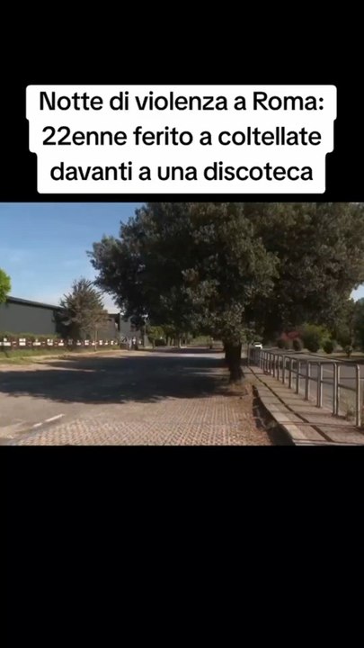 Notte di violenza a Roma: 22enne ferito a coltellate davanti a una discoteca