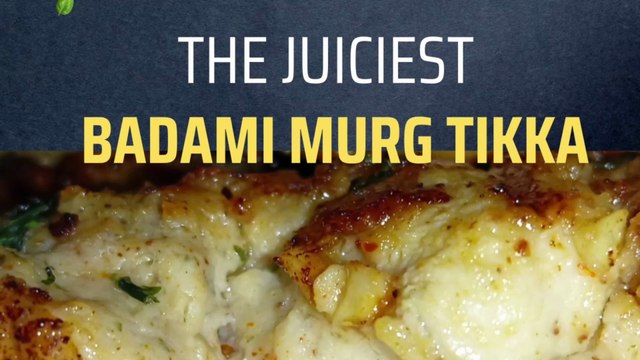 Badami Murg Tikka | Badami Chicken Tikka | Perfect BBQ Recipe | Chicken Skewers | Almond Chicken