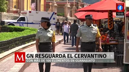 Despliegan más de 100 elementos de la Guardia Nacional en Guanajuato