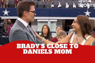 Tom Brady and Jayden Daniels mom show how close they are before Commanders game